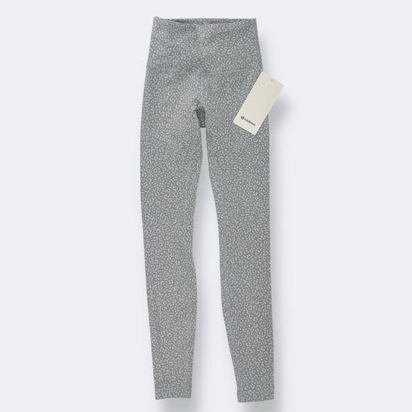 Lululemon Wunder Train High-Rise Tight Leggings Womes Sz 14 Leopard Daisy 28" - Picture 1 of 5